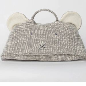 Organic Cotton Kids Travel Blanket NWT BEAR